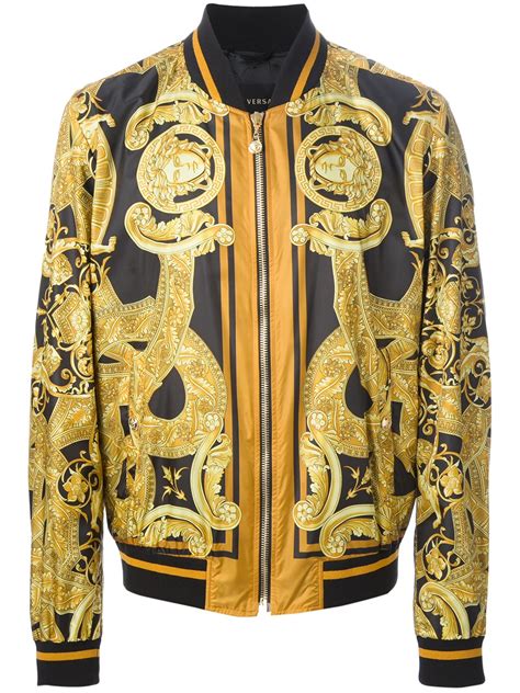 versus versace gold jacket|versace jackets for men.